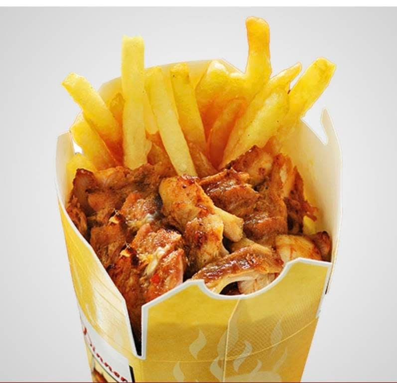 Tasty kebab